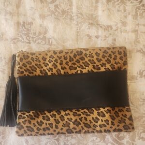 Leopard Strapless Purse